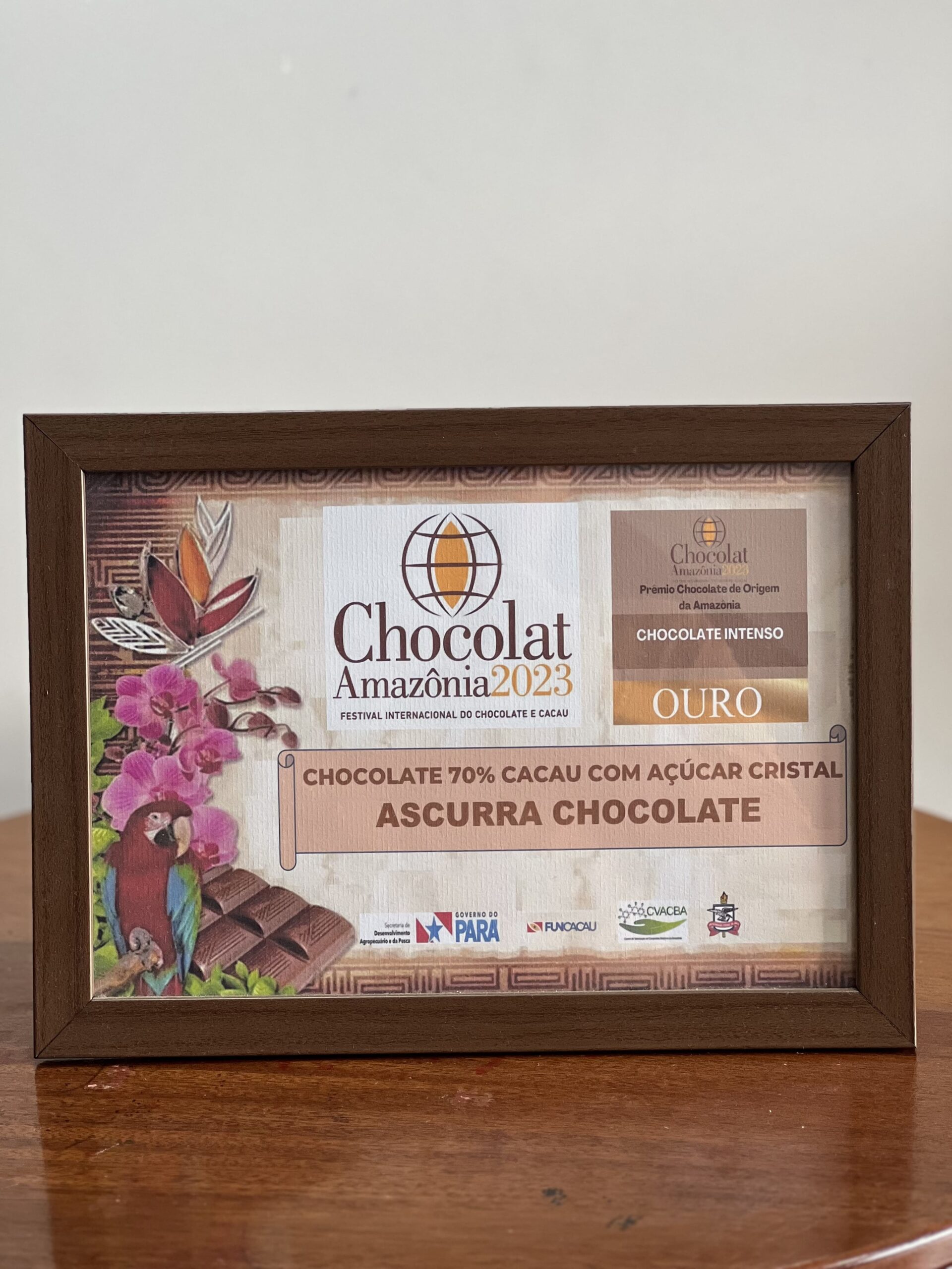 Ouro Chocolat Amazônia 2023 Categoria Intenso